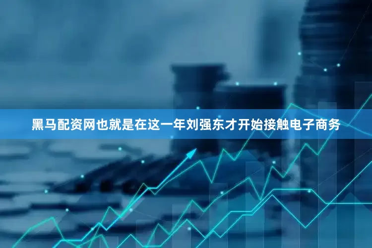 黑马配资网也就是在这一年刘强东才开始接触电子商务